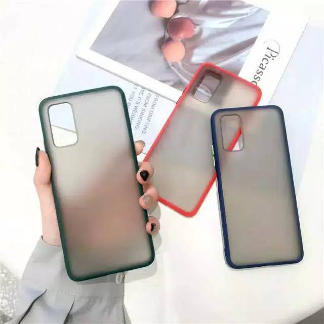 SAMSUNG M11 / M21 / M31 /  A01 CASE DOFF TRANSPARAN HARDCASE CASING AEROCASE DOVE HARD CASING PROTECT CAMERA COVER PELINDUNG KAMERA