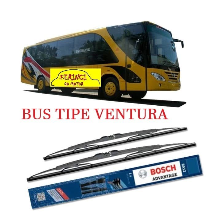 WIPER BUS TIPE VENTURA BOSCH ADVANTAGE 28&quot; &amp; 28&quot; - WIPER BOSCH SET