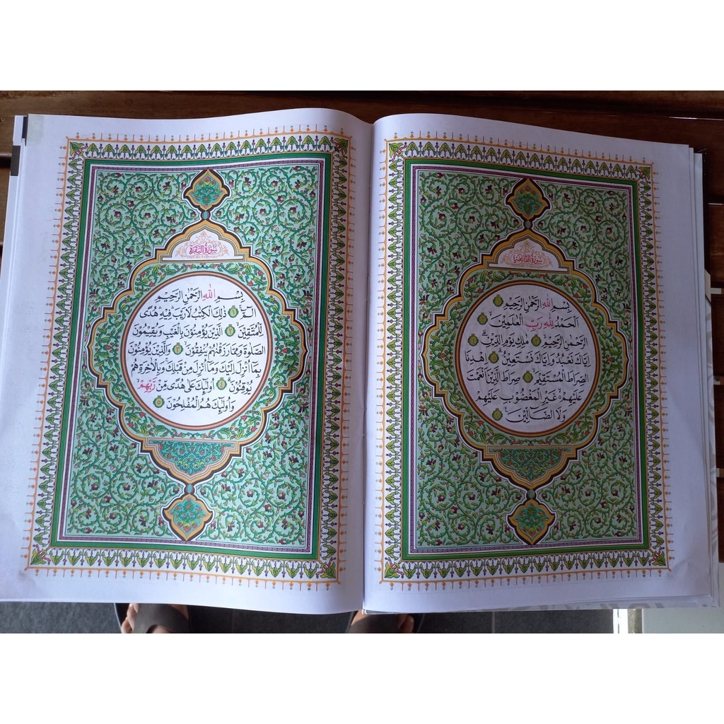 Alquran Jumbo Manula - Al Quran Besar Terjemah Terejamahan Lansia A3