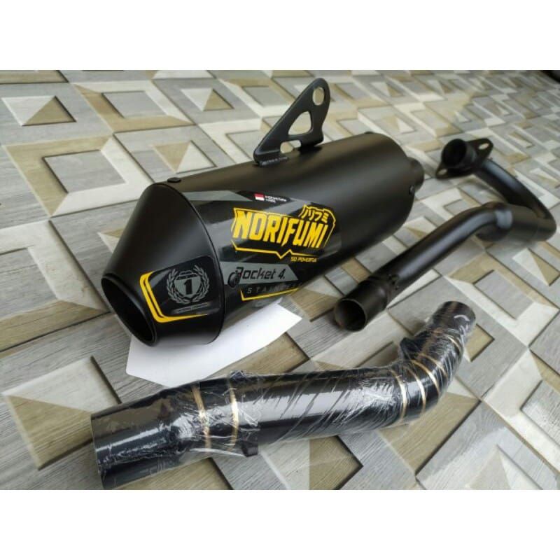 KNALPOT ROKET 4 STENLIS CRF 150