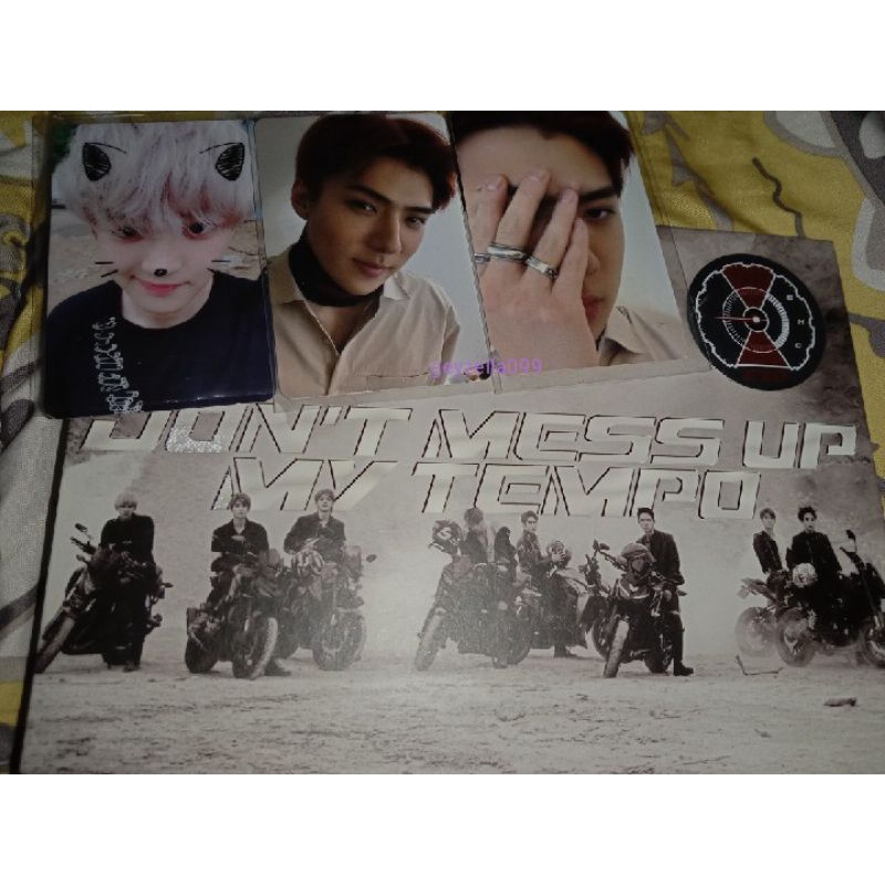 album Exo don't mess up my tempo fullset unsealed PC Sehun chanyeol official