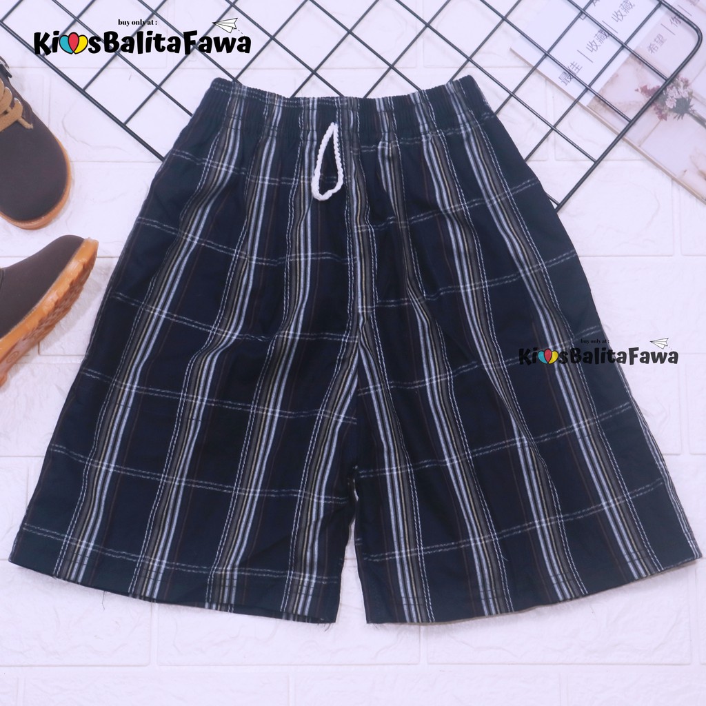 Celana Karim Uk.7-8 Tahun / Celana Hawai Pendek Anak Laki Harian Pants Santai Olahraga Murah