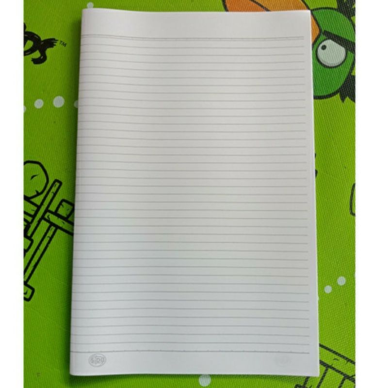 

1 lembar kertas folio