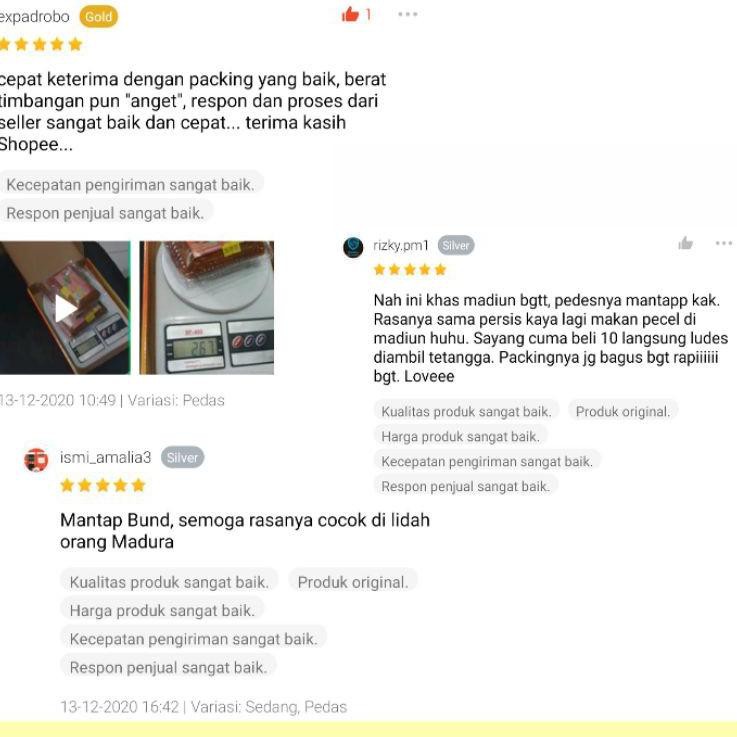 

PROMO HARI INI Bumbu Pecel Madiun / Sambel Pecel Madiun / Sambal Pecel Cap Cabe Merah 200 gram