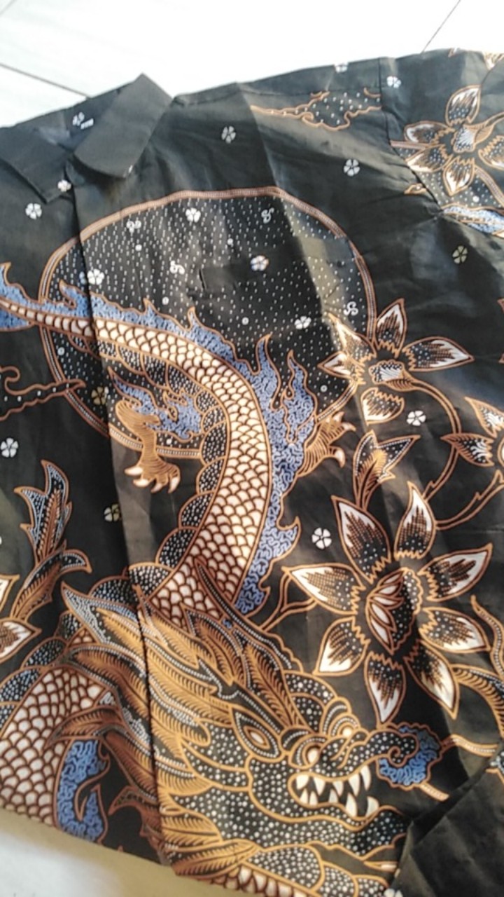 [full Furing] Kemeja Batik Pria Lengan Panjang Akhsa Asli Solo By Batik Kanaya