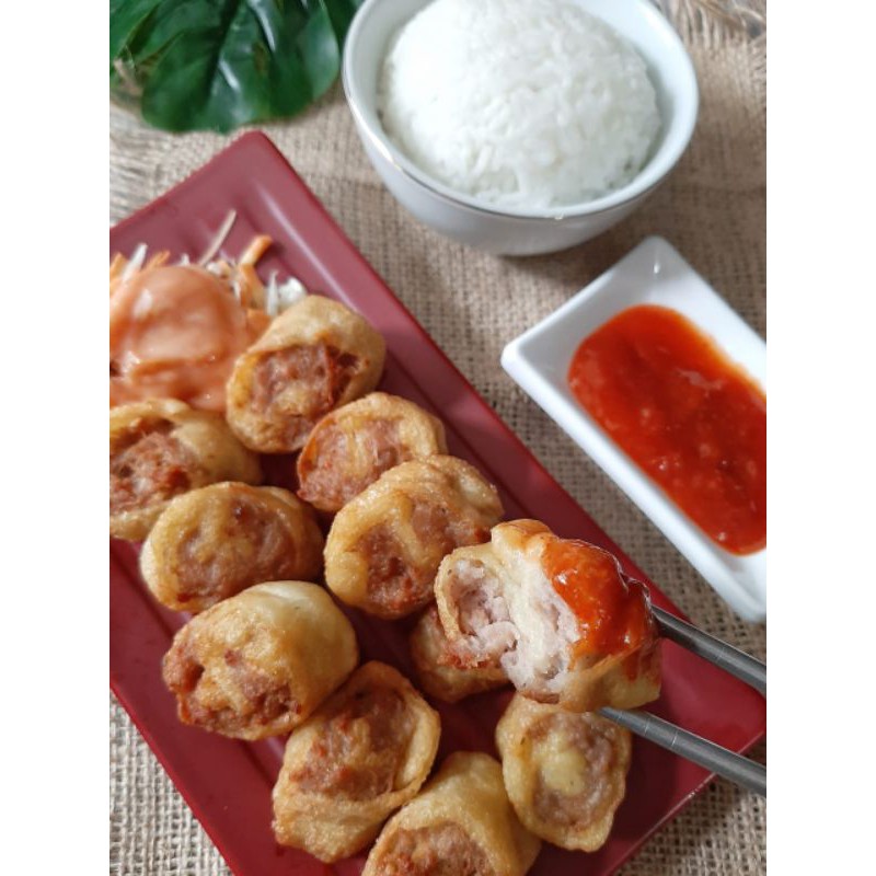 

Egg chicken roll home made