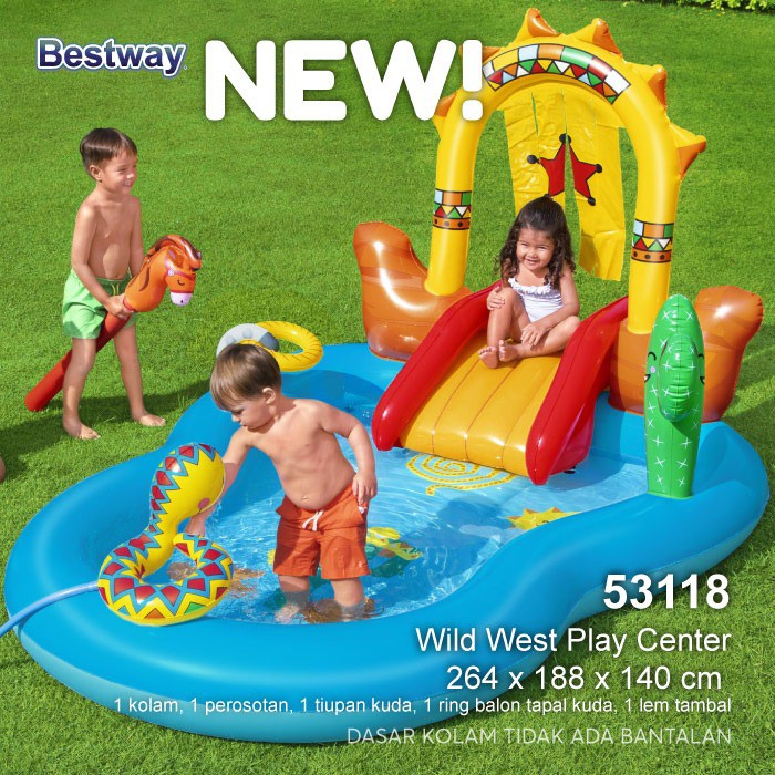 Bestway Kolam Renang Wild West Play Center