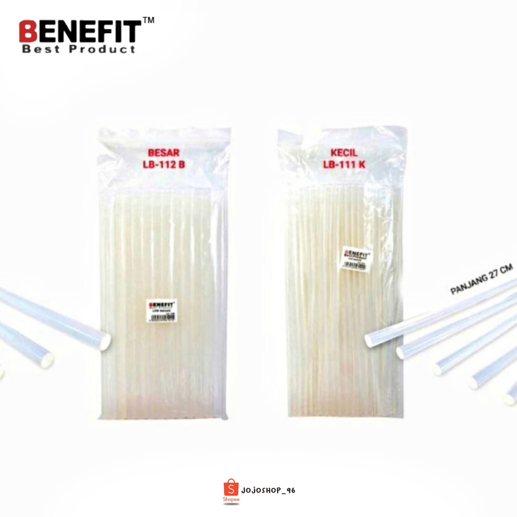 

Glue Stick Refill Lem Bakar Isi Lem Tembak BENEFIT (6pcs)