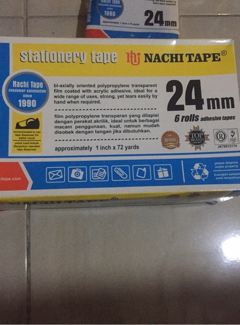 

Isolasi nachi tape 24mm