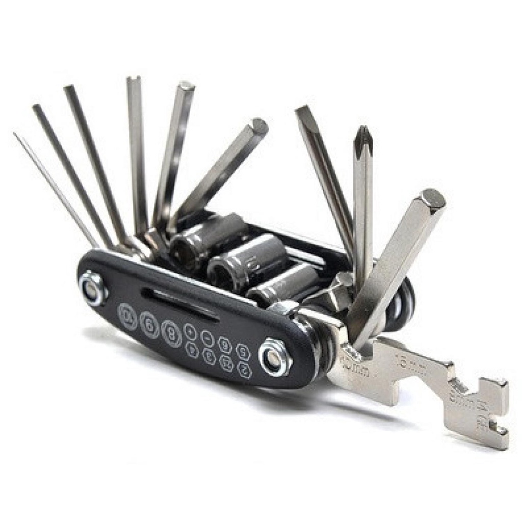 GROSIR_IJ TaffSPORT Multifunctional 15 in 1 EDC Repair Tool