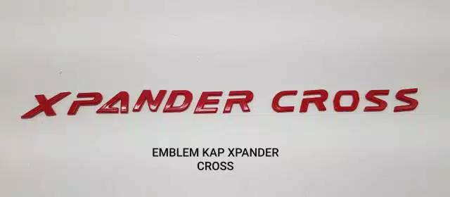 Emblem Kap Mesin Mitsubishi Xpander Cross Emblem Xpander Cross