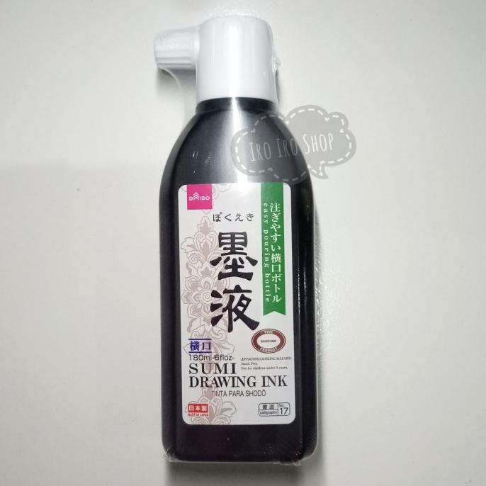 

[[COD]] DAISO - Sumi Drawing Ink / Tinta Kaligrafi / Shodou / Calligraphy SALE Kode 29