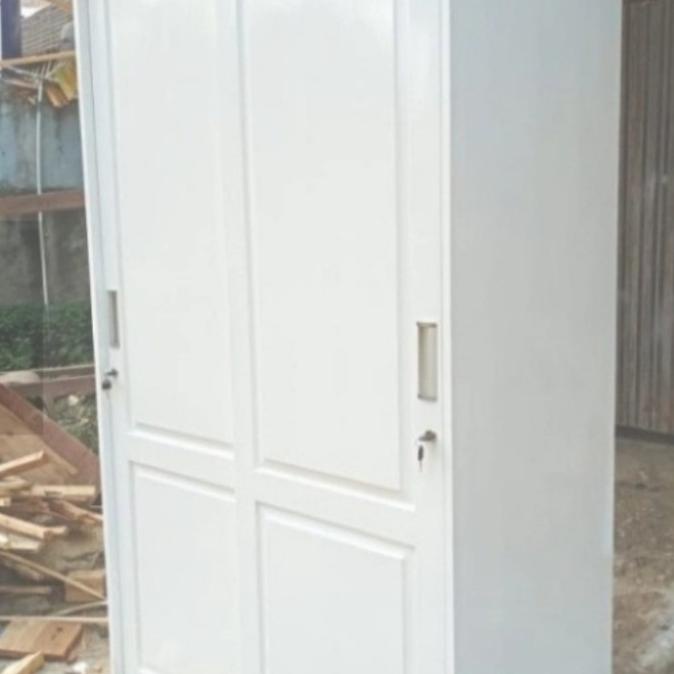 Lemari Pakaian Gantungan Baju Kayu Jati Belanda Minimalis Temmyhardi