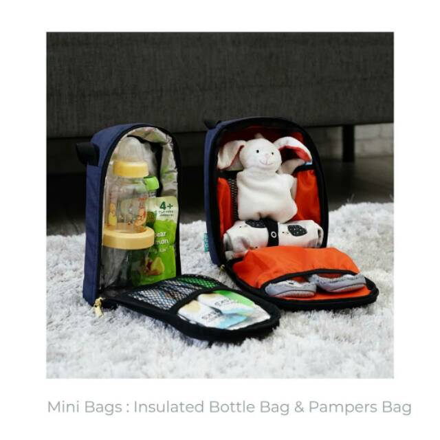 BabyGo Inc Harley Diaper Bag Backpack - Babygoinc Diaper Bag Backpack Baby go inc Tas Asi Bayi Anak