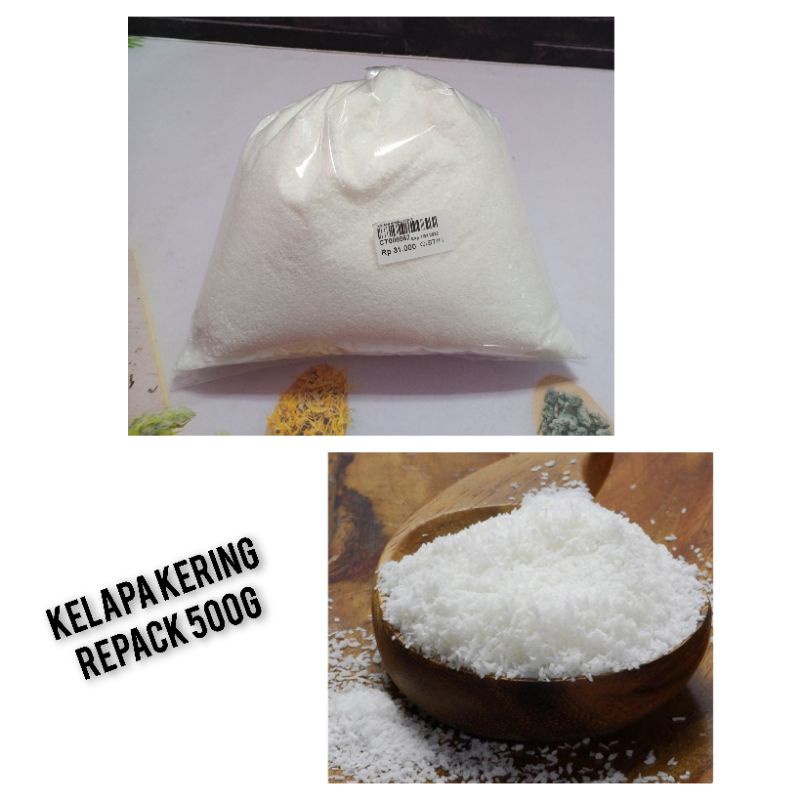 

Kelapa Kering kemasan Repack 500g