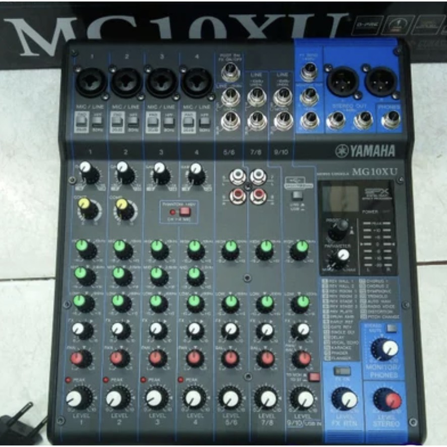 MIXER YAMAHA MG 10 XU