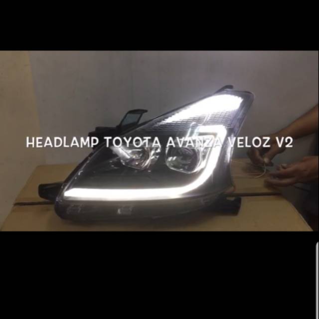 Hand lamp depan avanza veloz 2012 2015 led sen ranning