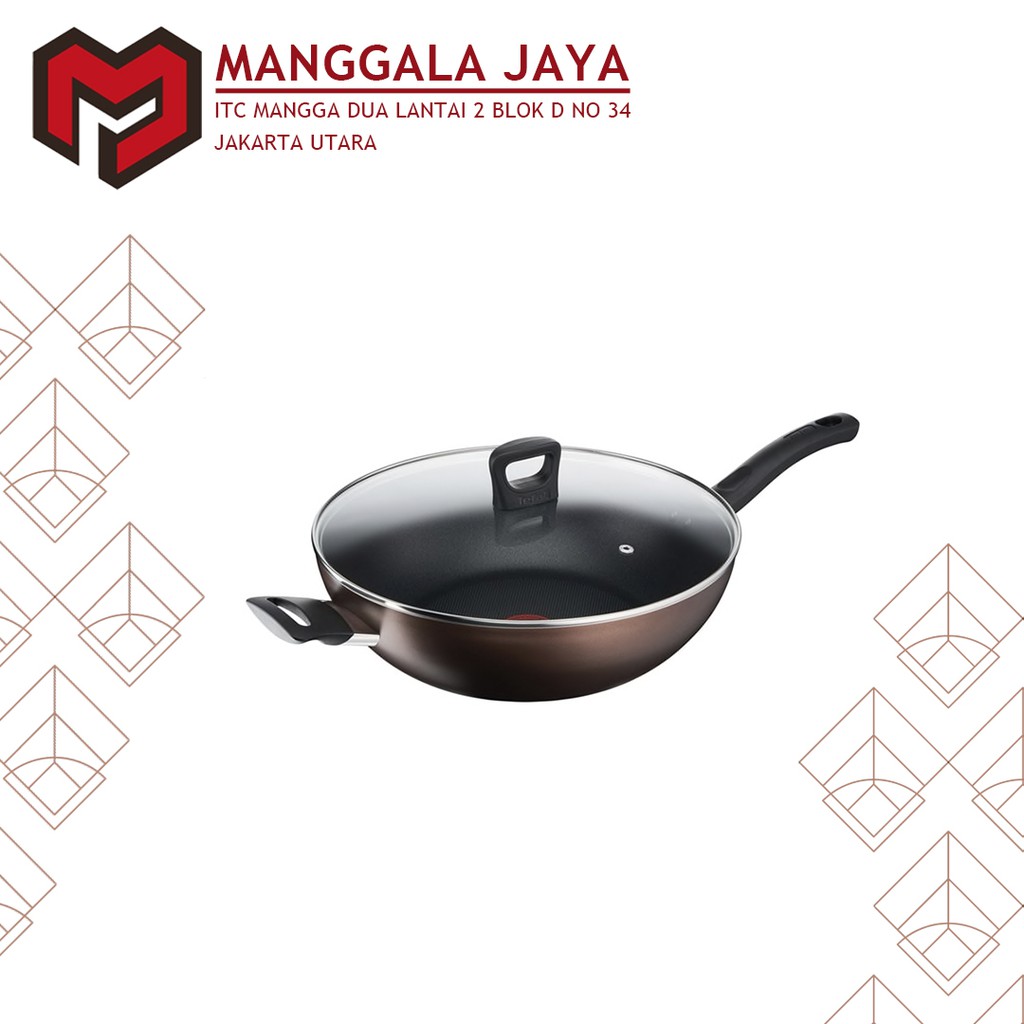 Tefal Day by Day Wokpan 32 cm + Lid / Induction Wokpan