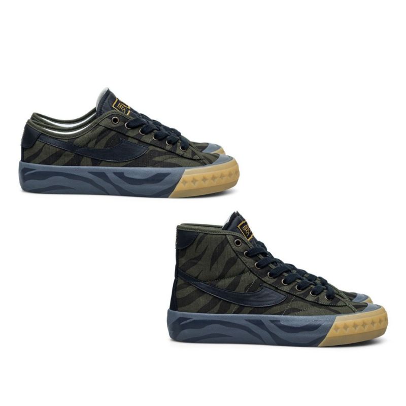 SEPATU COMPASS RETROGRADE TIGER CAMO - LOW & HIGH (BNIB ORIGINAL) - SIZE 38/39/40/41/42/43/44/45 SLI