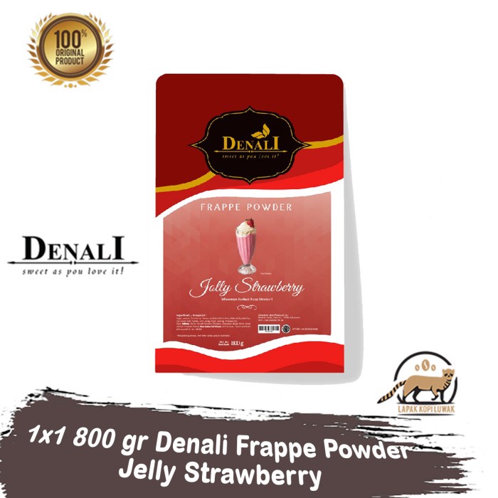 

Strawberry Powder merk Denali