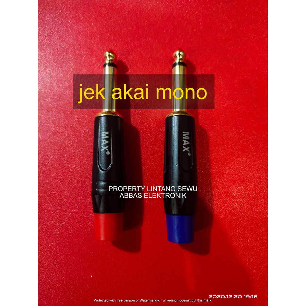 jek mic akai gitar keyboard mono max kualitas bagus