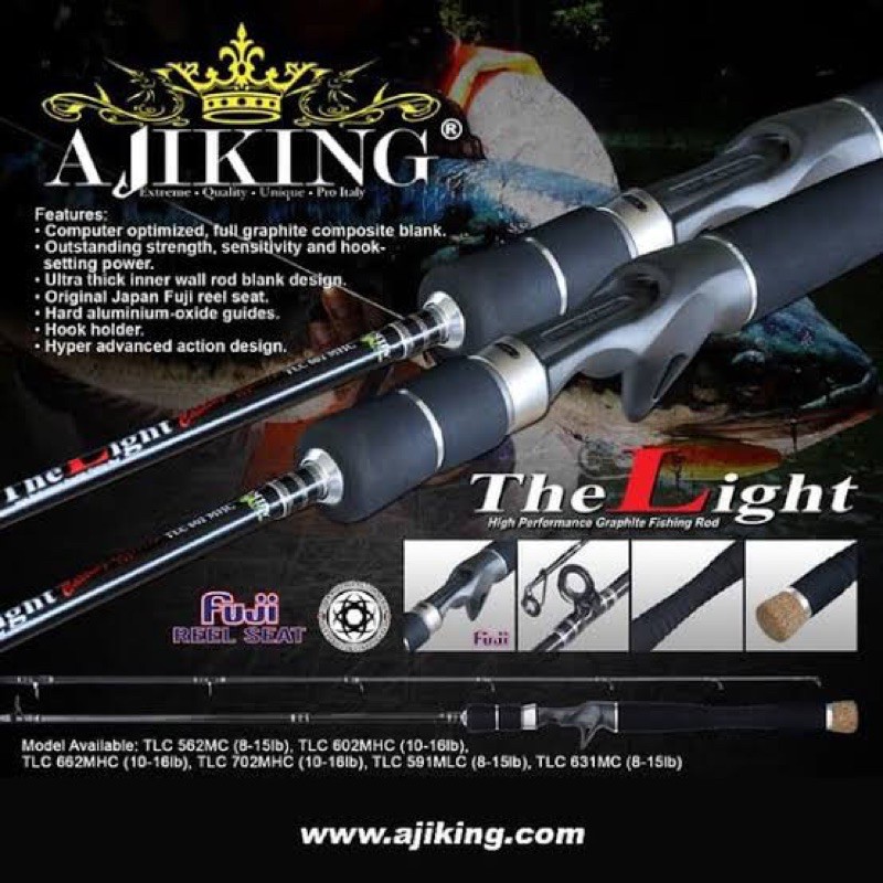 ROD SPINNING AJIKING THE LIGHT