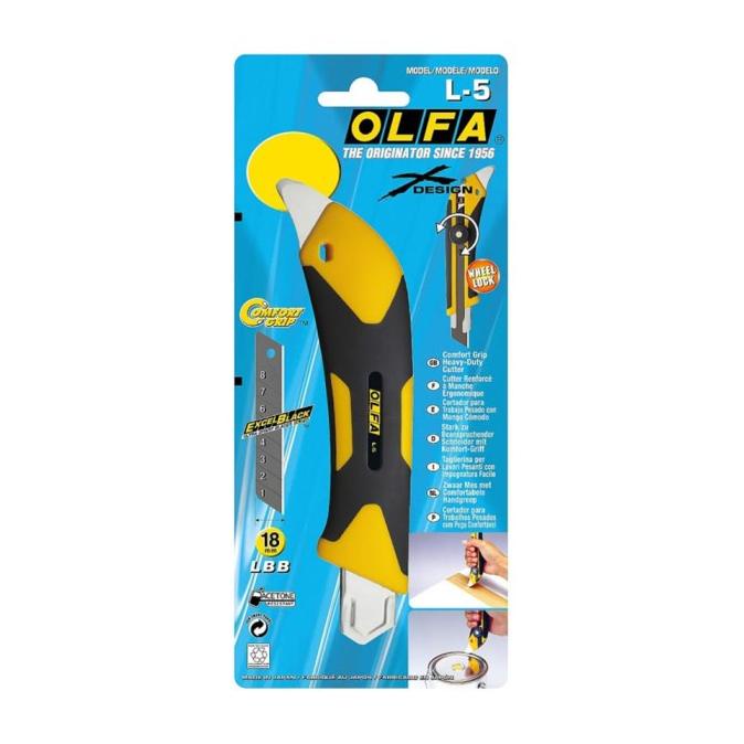 

Olfa L-5 Comfort Grip Heavy-Duty Cutter Terlaris