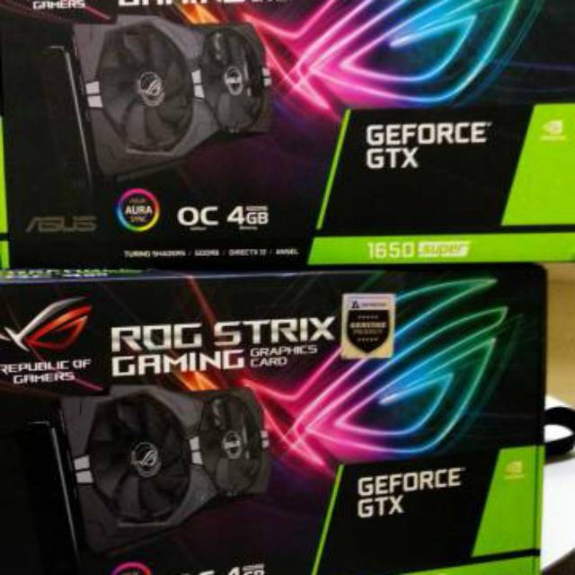 Asus GeForce GTX 1650 SUPER 4GB DDR6 - Strix OC Grs 3Thn