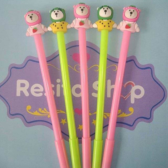 

Pulpen Lucu Karakter Beruang Buah
