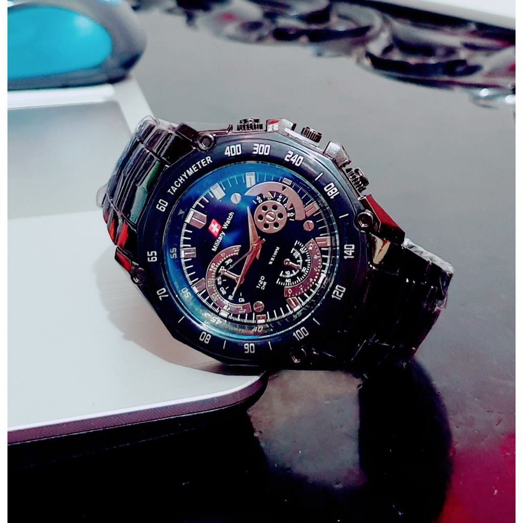 JAM TANGAN CASUAL CHRONO VARIASI RANTAI STAINLEES BEST SELLER 2021