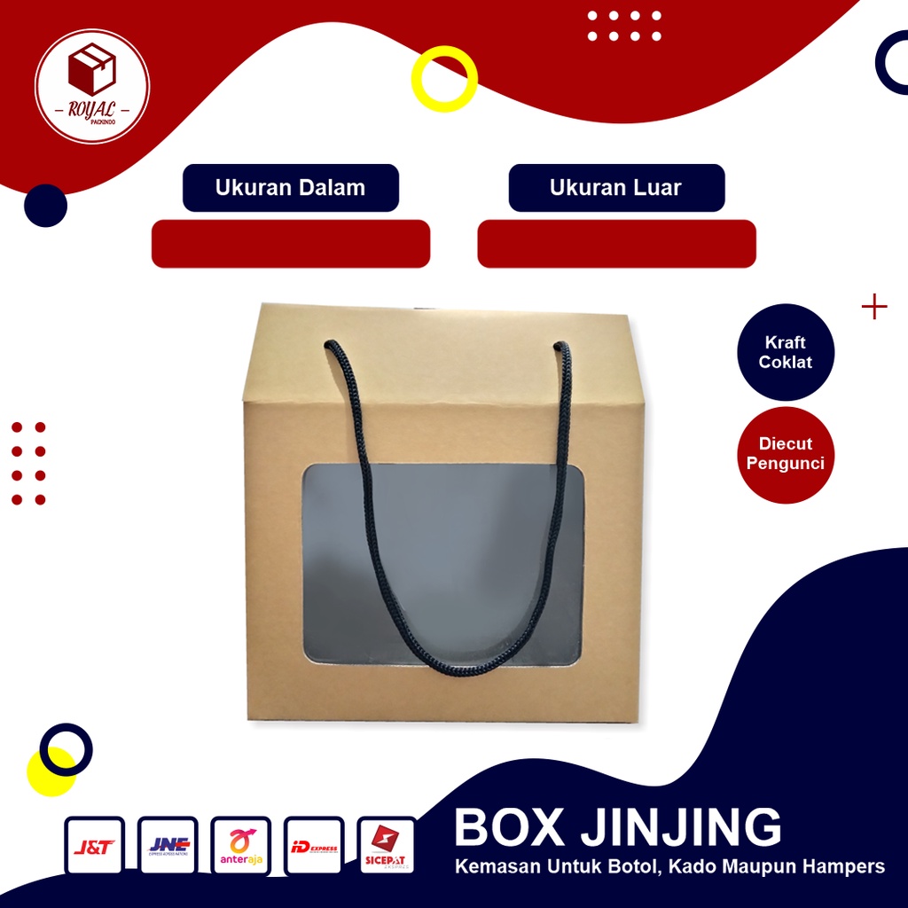 Jual Box X X Cm Jinjing Tali B Flute Kardus Packing