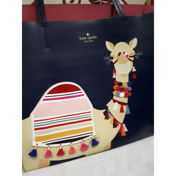kate spade camel luv tote