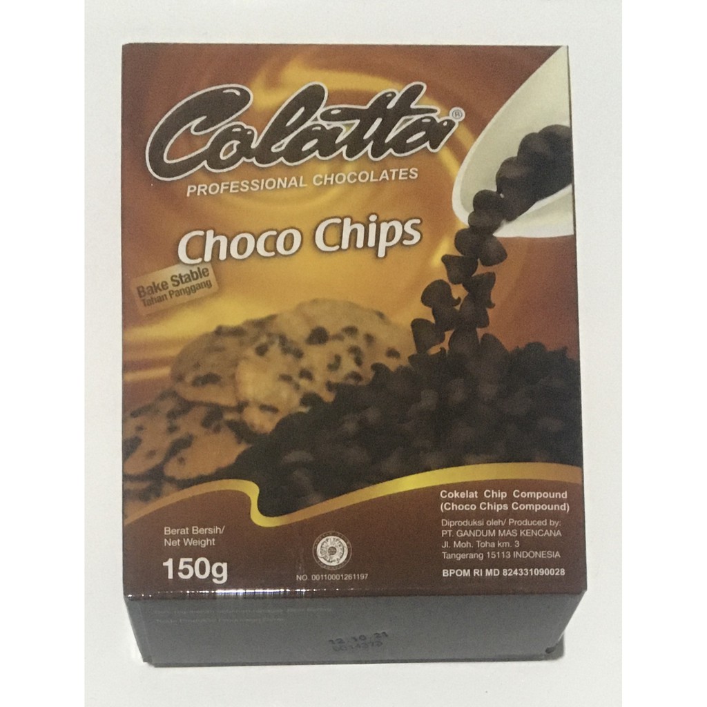 

Colatta Choco Chips 150gr