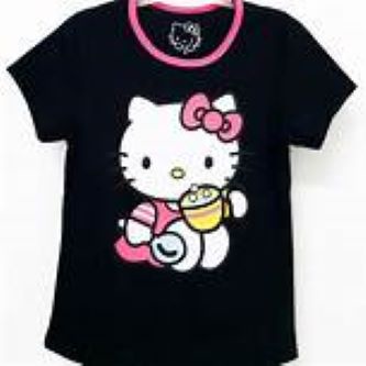 KAOS ANAK PEREMPUAN HELLO KITTY UMUR 1-2-3-4-5-6-7-8-9-10-11-12 //ATASAN BAJU ANAK PEREMPUAN // MOTIF HELLO KITTY