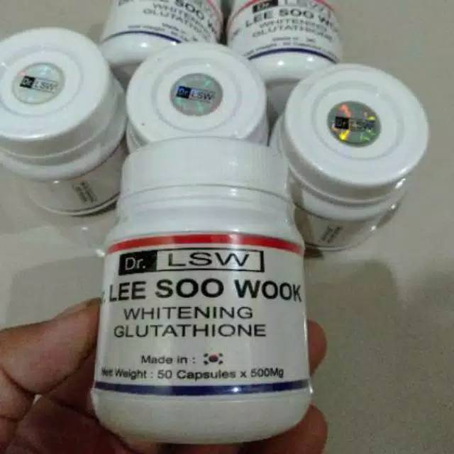 DR.LSW PEMUTIH BADAN WHITENING GLUTATHIONE ORIGINAL DR LSW ASLI PERMANEN