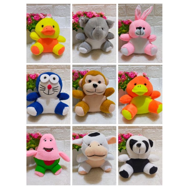 Boneka Hewan Kecil Super Lembut Halus Lucu Murah Mainan edukasi