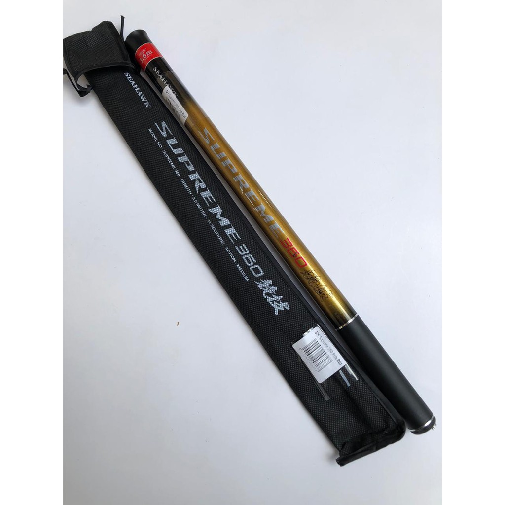 Joran Tegek Seahawk Supreme 300 360 450 Carbon Ros Pendek