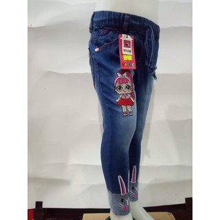  Celana  Jeans  Panjang Stik  Balik  Anak  Perempuan Shopee 