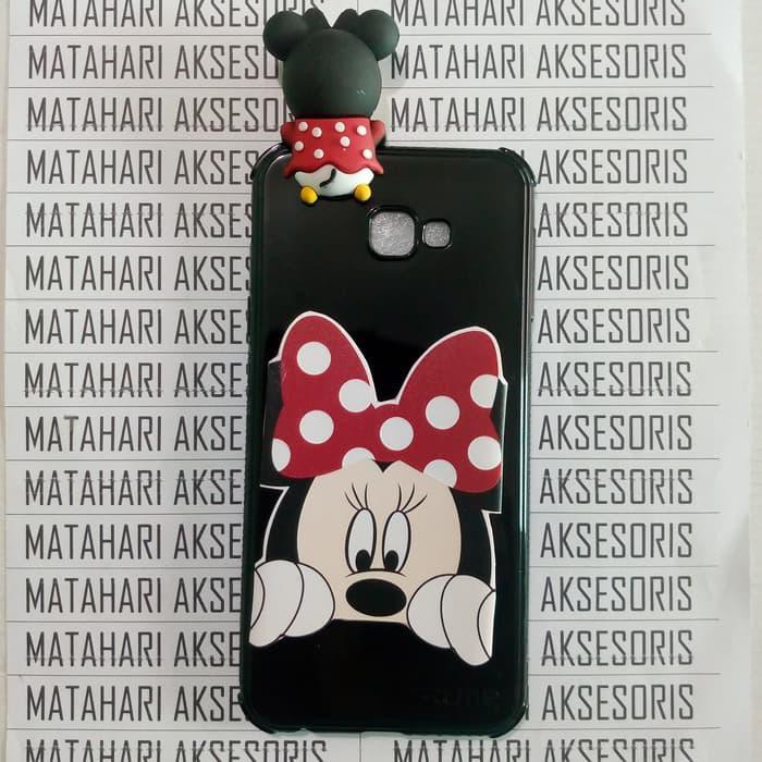 Case Samsung J4 Plus J4+ Matte Karakter Doll 3D Minnie Mouse