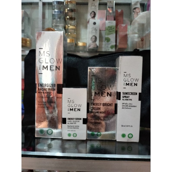 MS GLOW FOR MEN. MS GLOW PAKET LENGKAP