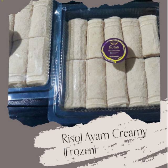 

RISOL AYAM CREAMY (FROZEN) 35K/PACK DIJAMIN ENAK