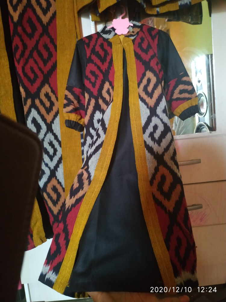 Abaya Tenun Original/gamis Murah/abaya Murah/gamis Batik/gamis Syari (sudah Lapis Furing Trikot)