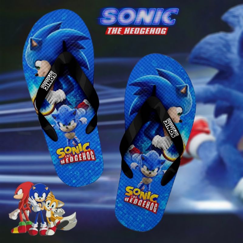 Sandal Jepit Anak Laki Laki Sonic the hedgehog