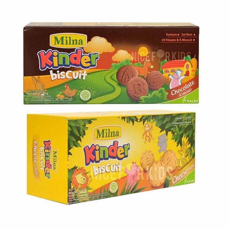 

vI6Code Milna Biskuit KINDER 110GR Coklat Keju K5V3 (terupdate)