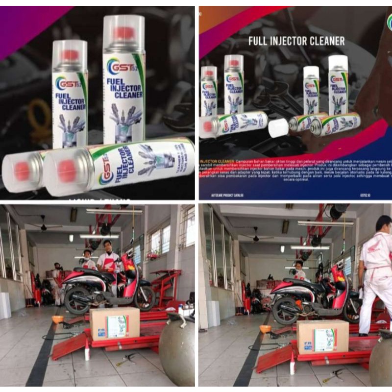 Fuel Injector CleanerTuang Cairan Pembersih Injector Mobil Dan Motor Cairan Infus Injeksi 500 ml CAI