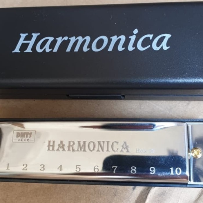 HARMONIKA 10 hole- harmonika pendek