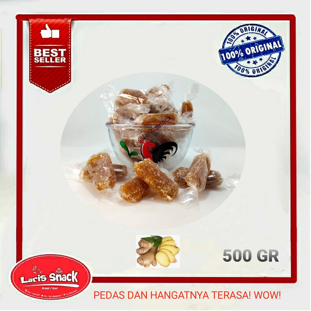 

Permen Jahe Tradisional Ginger Candy Enakkkk Special 500gr