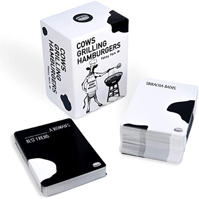 Cows Grilling Hamburgers Board Games Card Game Party Night Groups Fun