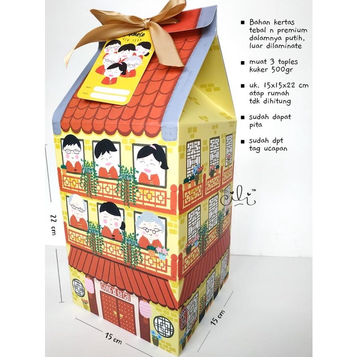 

(3Toples500-Imlek) Dus Kotak Kue Kering Imlek Cny Sincia (Isi10) Terlaris!!!R33E