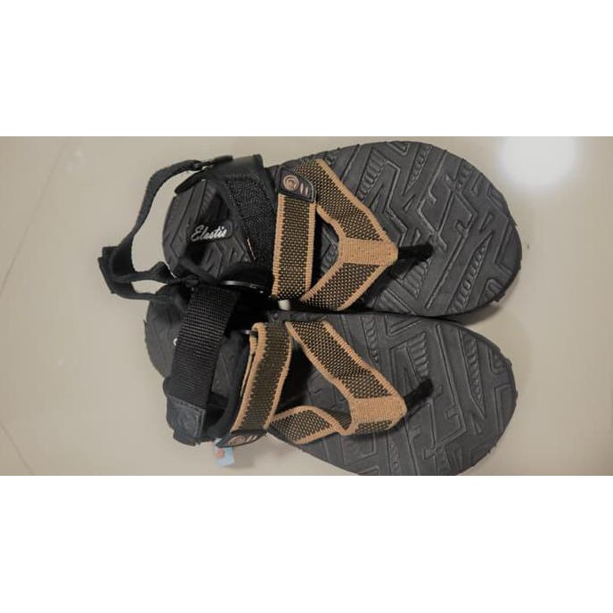 Sendal Gunung Ardiles Elastis MS 01 Sandal Pria Hiking Outdoor MS01 - Cokelat Tua, 40
